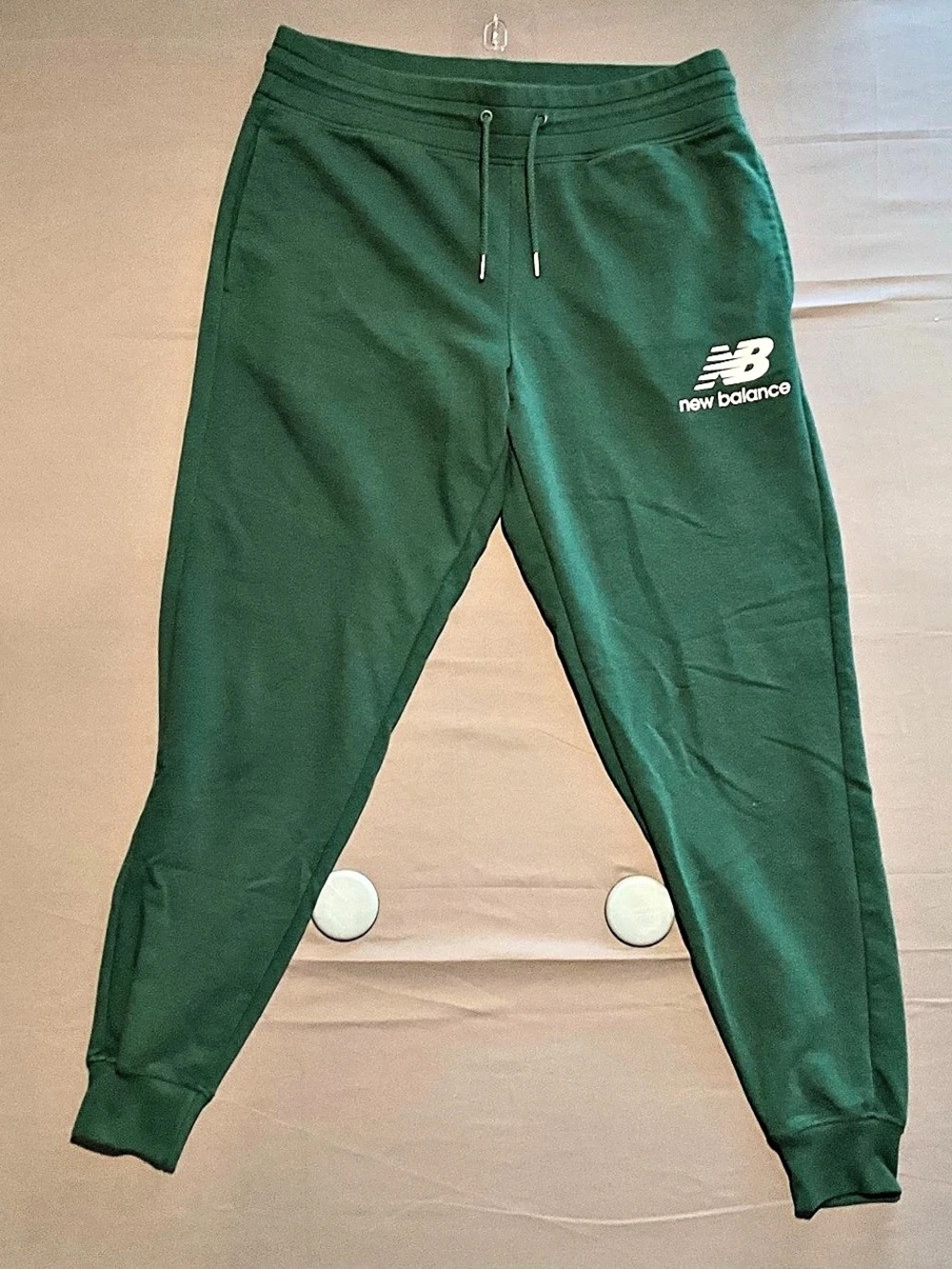 New Balance Mens Dark Green Jogger Sweatpants Size Large